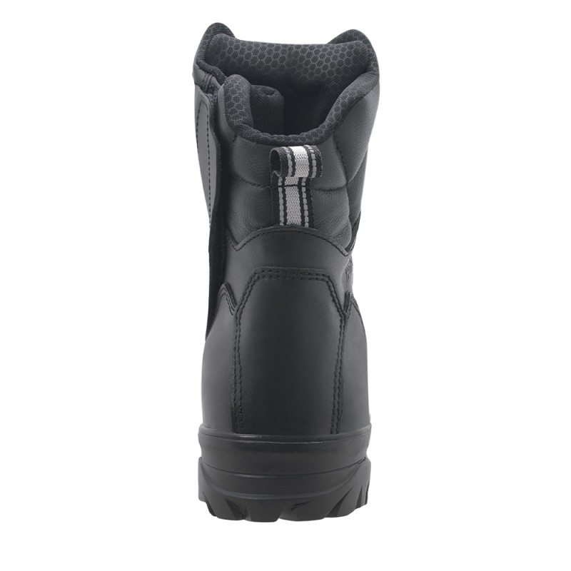 Bota de bombero ignífuga BRIFO F1PA NEGRO vista posterior