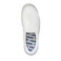 Zapato antimicrobiano CANELA TOTALE S2 BLANCO SY 269 vista superior