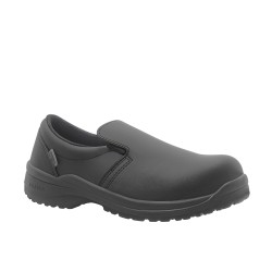 Zapato antimicrobiano ZAGROS O2 NEGRO SY HIDROGRIP ELÁSTICO