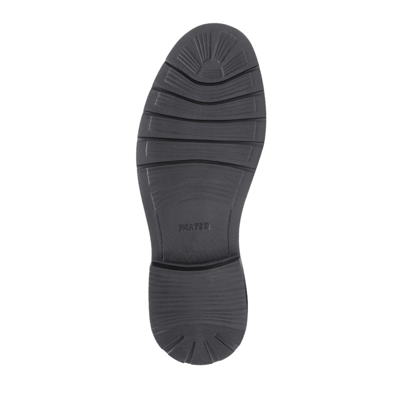 Calzado laboral estilo ejecutivo METROPOL O2 NEGRO TNDR vista inferior