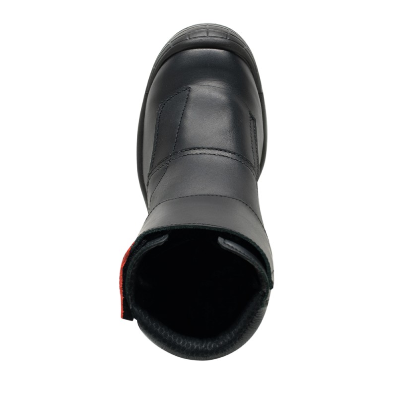 Bota de seguridad ALUFERRO HQ 49 S3 NEGRO vista superior