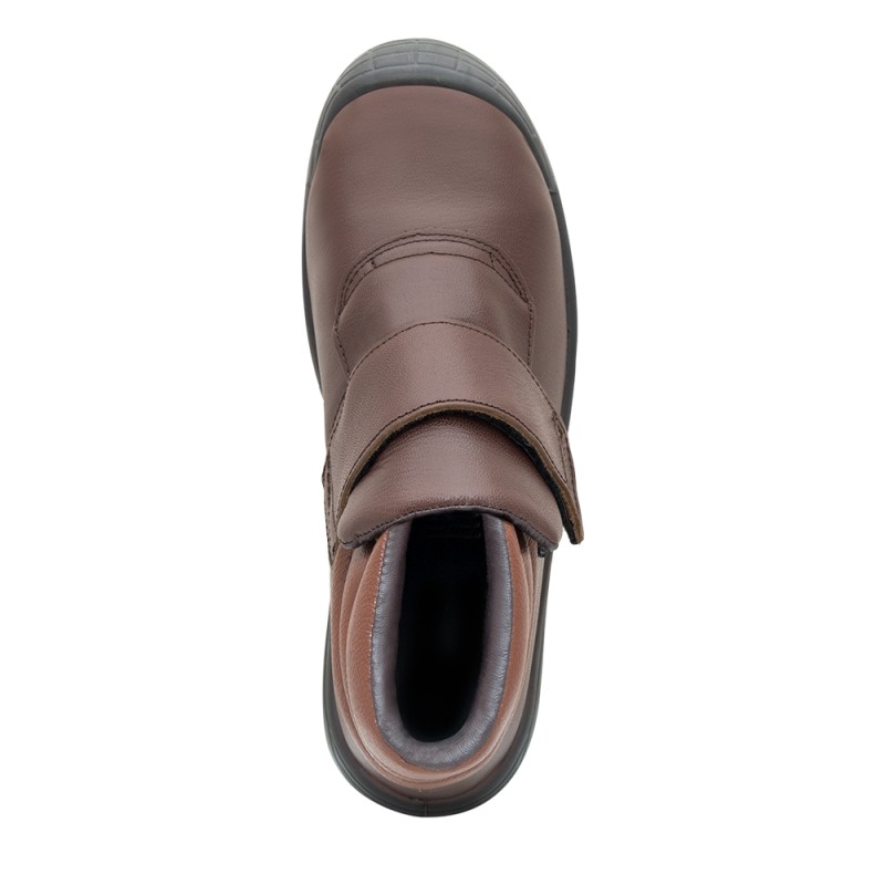 Bota de seguridad ULISES TOTALE S3S MARRÓN 248 vista superior