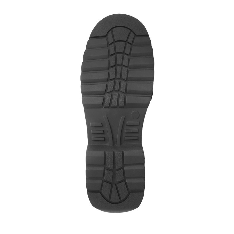 Bota táctica de motorista RIDER O6 NEGRO vista inferior