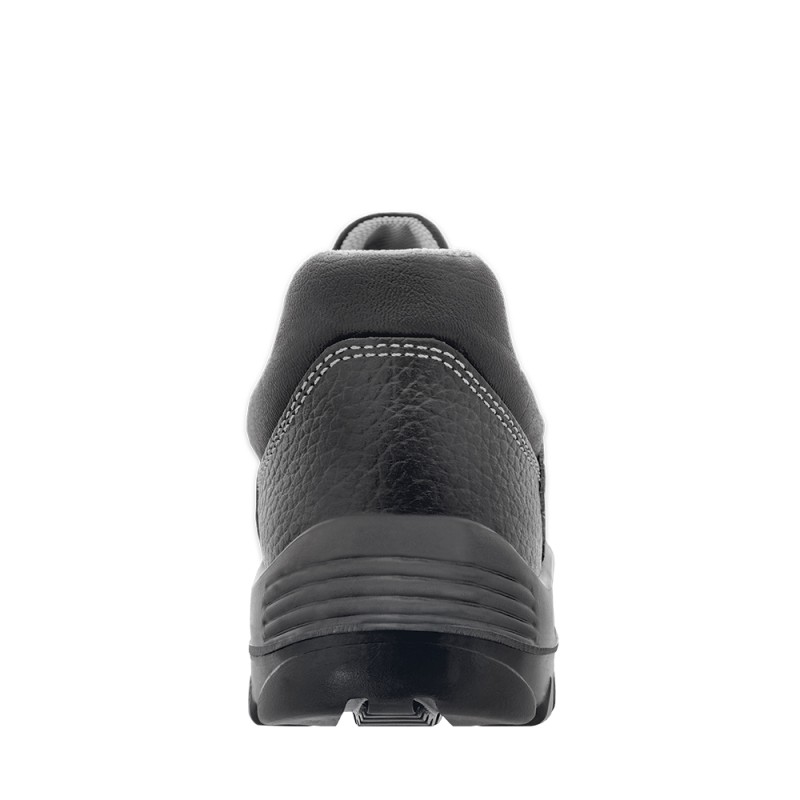 Zapato de seguridad E-ZION SUPER FERRO S3 NEGRO vista posterior