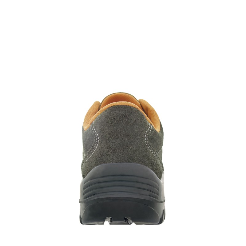 Zapato de seguridad E-ZION SUPER NUMAN S1P GRIS vista posterior