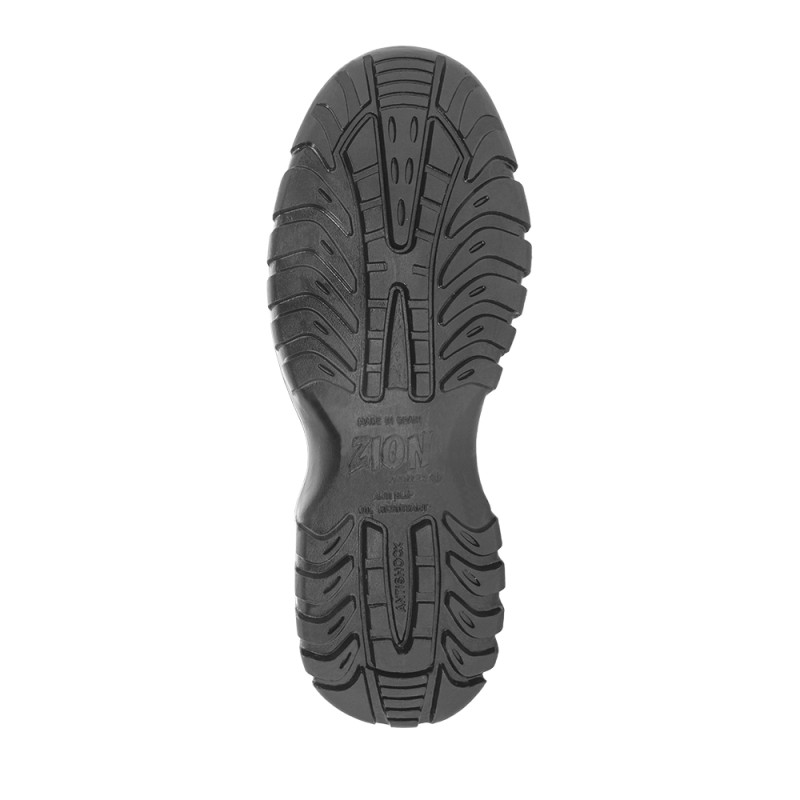 Bota de seguridad E-ZION SUPER FORJA S3 NEGRO vista inferior