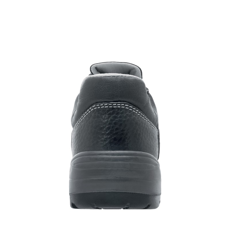 Zapato de seguridad E-ZION SUPER FERRO MF S3S NEGRO vista posterior
