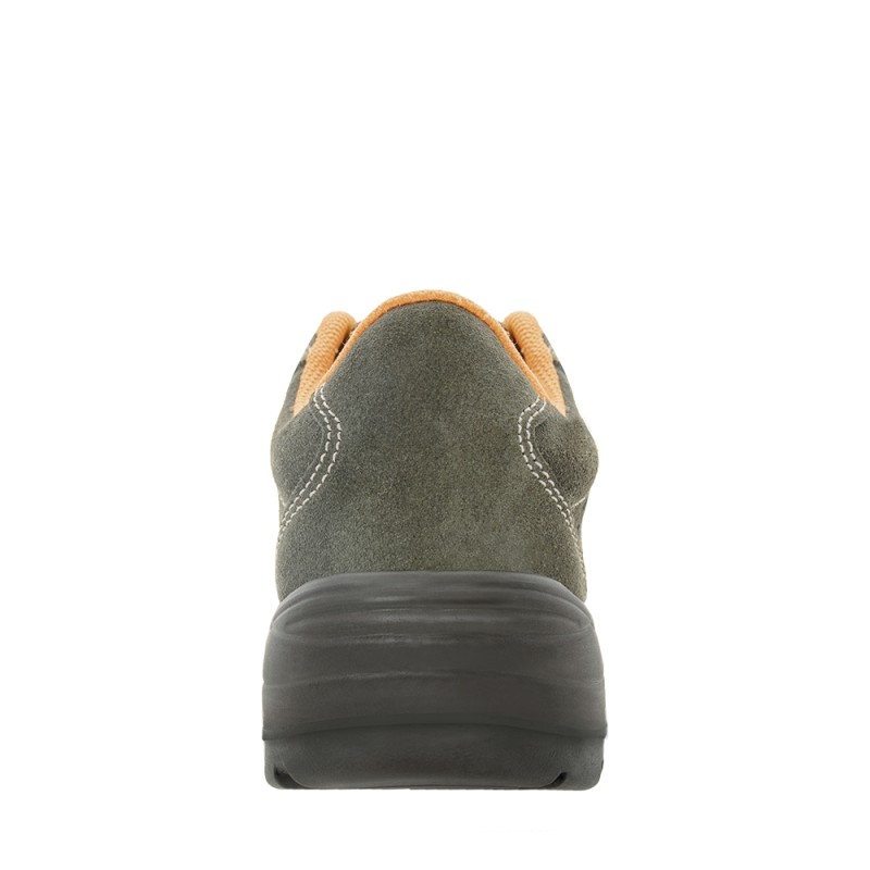 Zapato de seguridad E-ZION SUPER NUMAN MF S1PS GRIS vista posterior