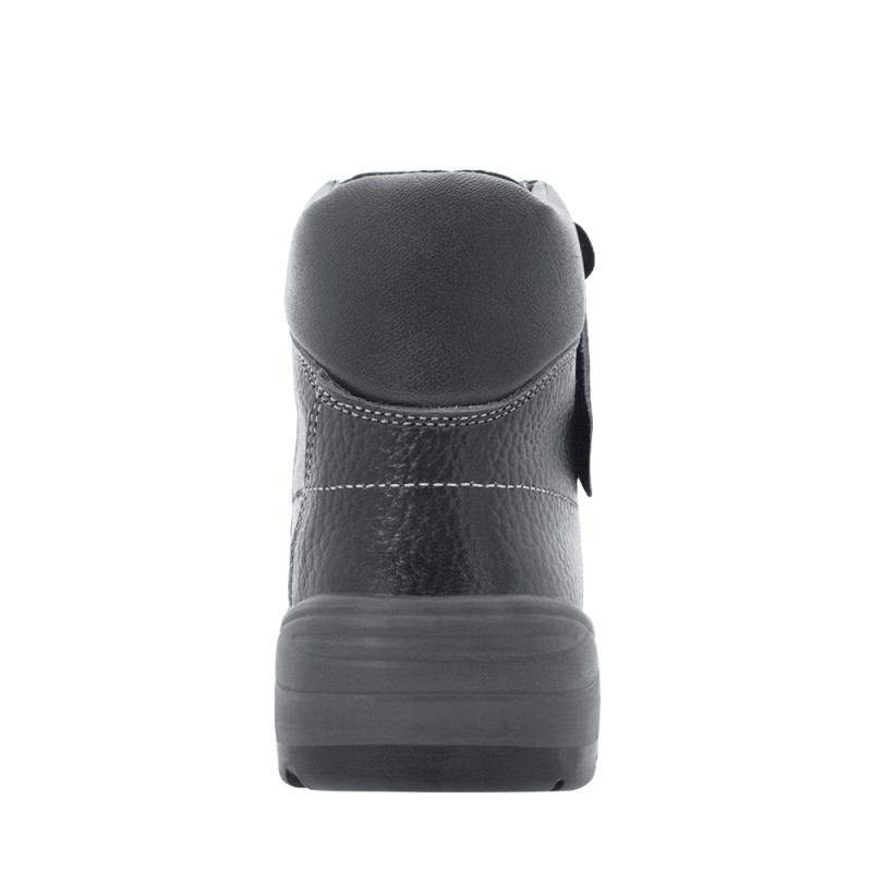Bota de seguridad E-ZION SUPER FORJA MF S3S NEGRO vista posterior