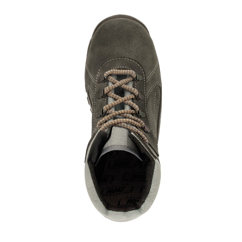 Bota de seguridad E-ZION SUPER BREGA S1P GRIS vista superior