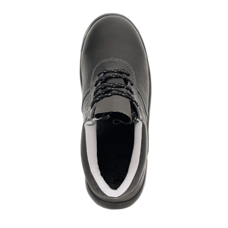 Bota de seguridad E-ZION SUPER YUNQUE MF S3S NEGRO vista superior