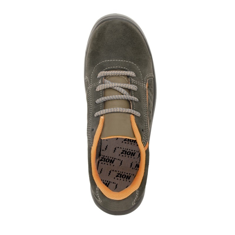 Zapato de seguridad E-ZION SUPER NUMAN MF S1PS GRIS vista superior