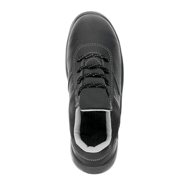 Zapato de seguridad E-ZION SUPER FERRO MF S3S NEGRO vista superior