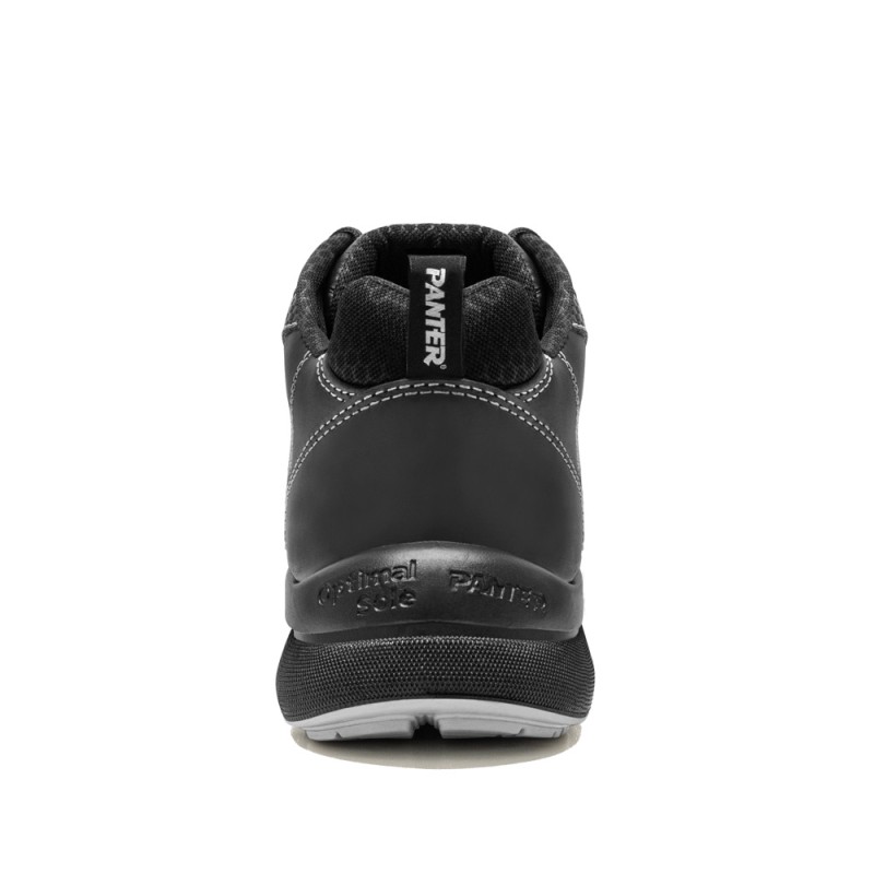 Calzado de seguridad AVENTIO SPORTYPRO S3S NEGRO ESD vista posterior