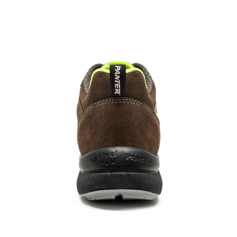 Calzado de seguridad ARHUS SPORTYPRO S3S VERDE ESD vista posterior