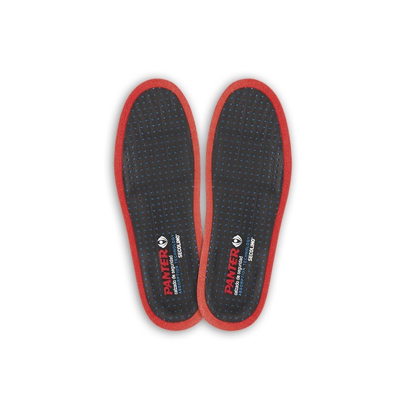 PLANTILLA DRY PANTER vista superior