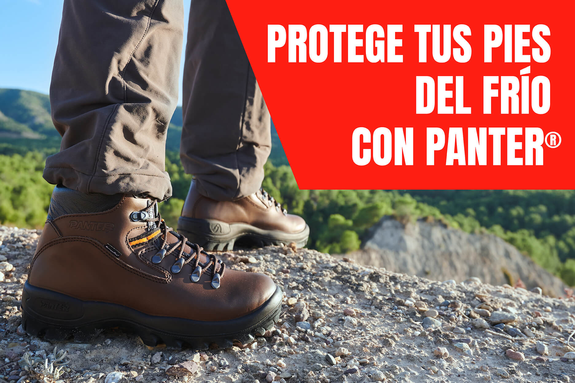 PROTECT YOUR FEET FROM THE COLD WITH PANTER