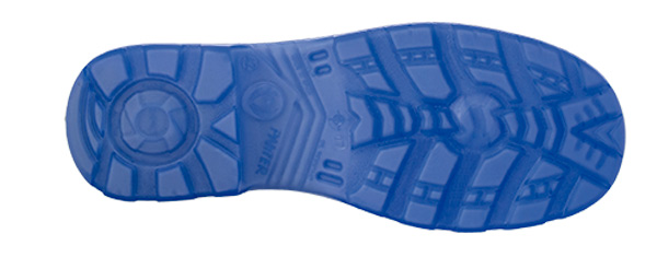 Suela PU+TPU azul